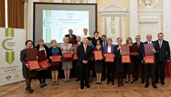 Liderzy w zwalczaniu grypy