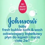 Kąpiel pełna piany z najnowszymi kosmetykami JOHNSON?S? Baby