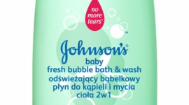 Kąpiel pełna piany z najnowszymi kosmetykami JOHNSON?S? Baby