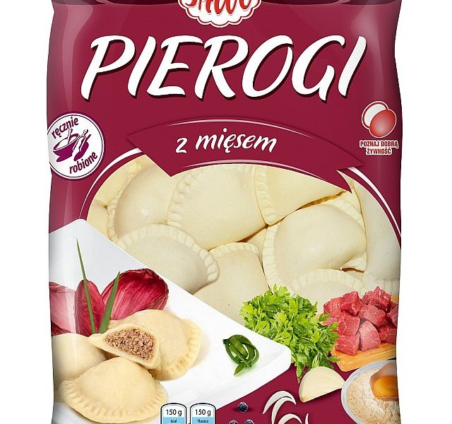 Gotowe pierogi z mięsem