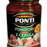 Oryginalne włoskie POMIDORY SUSZONE Z CEBULĄ w oleju