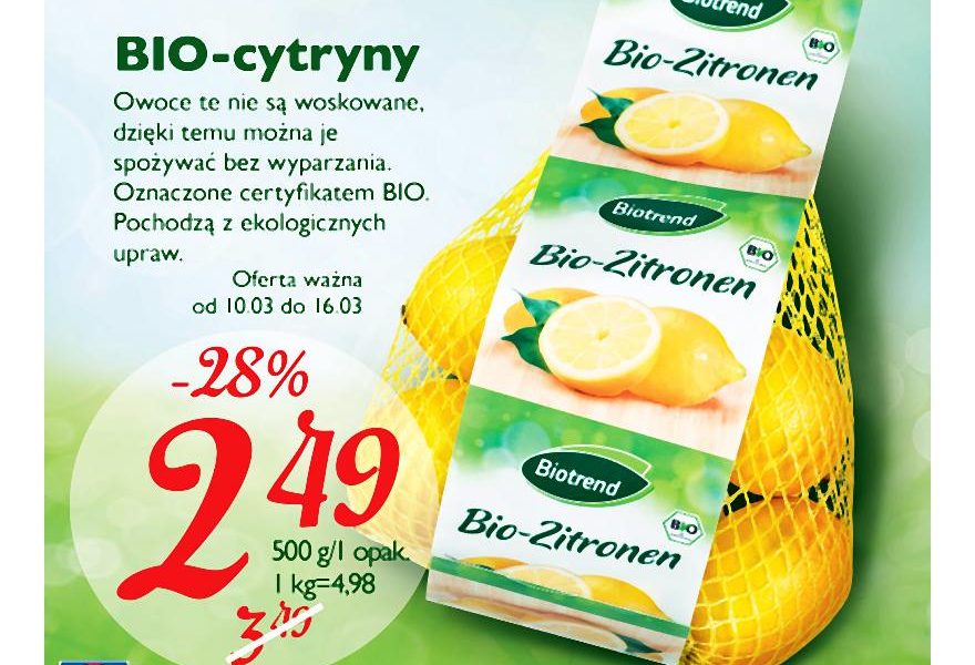 Ekologiczna żywność na co dzień