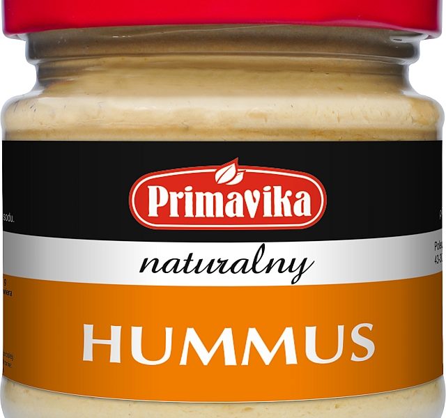 Hummus naturalny Primavika aromatyczna kuchnia w arabskim stylu