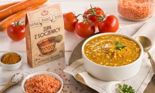 Zupa z soczewicy w egzotycznych smakach Afryki