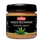 Masło sezamowe słodzone agawą