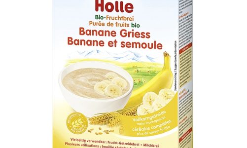Ekologiczna Kaszka pszenno-bananowa bez mleka, bez cukru