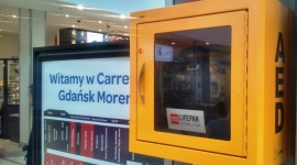 Galeria Morena stawia na bezpieczeństwo Zdrowie, BIZNES - Galeria Morena w Gdańsku dołączyła do miejsc, które w ramach programu PAD? (Public Access Defibrillation) wyposaża swoje placówki w Automatyczne Defibrylatory Zewnętrzne.