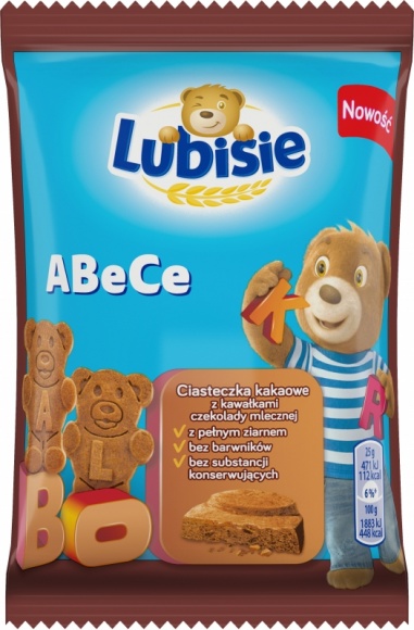 Lubisie ABeCe nowe ciasteczka dla dzieci Dziecko, LIFESTYLE - Lubisie pragną zaprezentować nową przekąskę kruche ciasteczka Lubisie ABeCe, które są dowodem na to, że nauka liter nie musi być nudna!