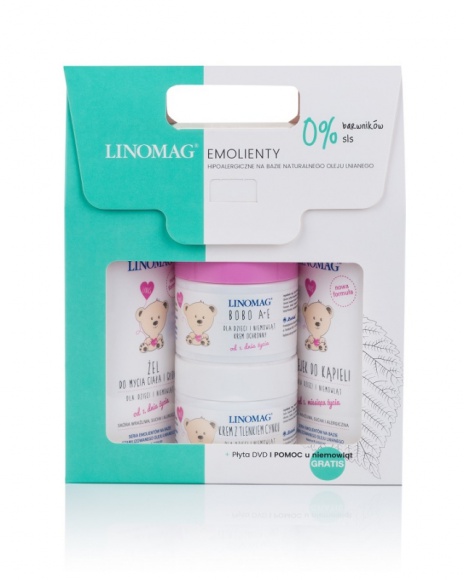 Wyprawka z produktami Linomag? oraz instruktażem pierwszej pomocy niemowlętom Dziecko, LIFESTYLE - Wyprawka z produktami Linomag? to doskonałe rozwiązanie dla przyszłych lub świeżo upieczonych rodziców. W jednym opakowaniu znajdują się preparaty przeznaczone do pielęgnacji dziecka od chwili jego narodzin oraz instruktaż udzielania pierwszej pomocy niemowlętom