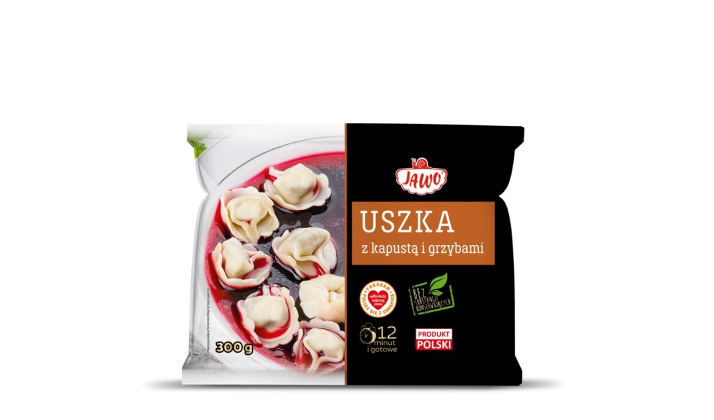 Uszka z kapustą i grzybami