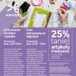 WARSZTATY KREATYWNE – ZRÓB PREZENT DLA BABCI I DZIADKA