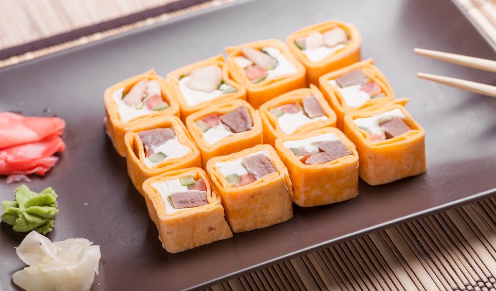 Sushitilla, czyli kombinacja tortilli i sushi
