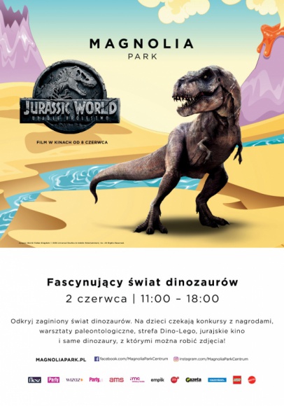 ?Weekend Dziecka? w Magnolia Park Dziecko, LIFESTYLE - W tym roku swoje święto dzieci w Magnolia Park obchodzić będą nie przez jeden, a dwa dni. Atrakcje dla najmłodszych zainauguruje piątkowy turniej piłkarski, a w sobotę zakończy fascynująca wędrówka przez świat dinozaurów. Wstęp jest wolny.