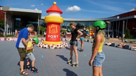 Wrotki, zabawa na Patio oraz? slime!