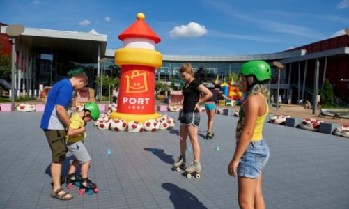 Warsztaty artystyczne dla dzieci i bezpłatna wrotkarnia zaprasza Port Łódź