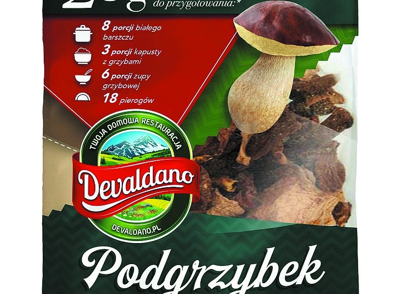 Podgrzybek suszony w plastrach Devaldano 20g