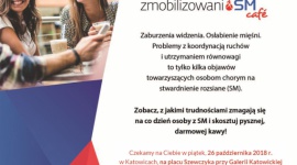ZMOBILIZOWANI.SM CAFÉ ZAPARKUJE POD GALERIĄ KATOWICKĄ , LIFESTYLE - W piątek, 26.10., w Zmobilizowani.SM, będzie można sprawdzić co odczuwają osoby zmagające się ze stwardnieniem rozsianym. W godzinach 12:00 - 14:00 gościem będzie ambasador akcji, YouTuber Łukasz Jakóbiak.