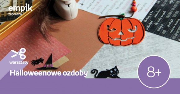 Halloweenowe ozdoby | Empik Supersam Dziecko, LIFESTYLE - Zapraszamy na warsztaty do salonu empik Supersam, które odbędą w tę sobotę 27 października o godzinie 12:00.