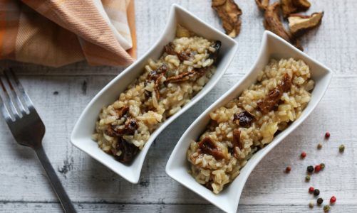 Kuchnia blisko natury Przepis na aromatyczne risotto z borowikami i parmezanem