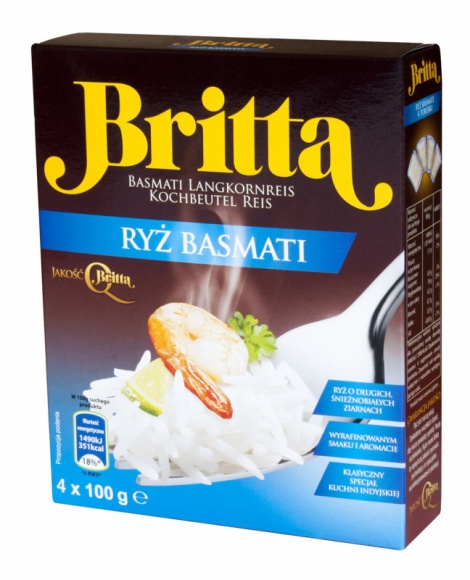Ryż biały i ryż basmati marki Britta ? niezastąpione składniki wielu dań Zdrowie, LIFESTYLE - Ciężko nam wyobrazić sobie kuchnię bez ryżu, który jest bez wątpienia jednym z najpopularniejszych na świecie dodatków do posiłków. Stosujemy go praktycznie we wszystkich rodzajach dań ? od zup, przez sałatki, dania główne, aż po desery.