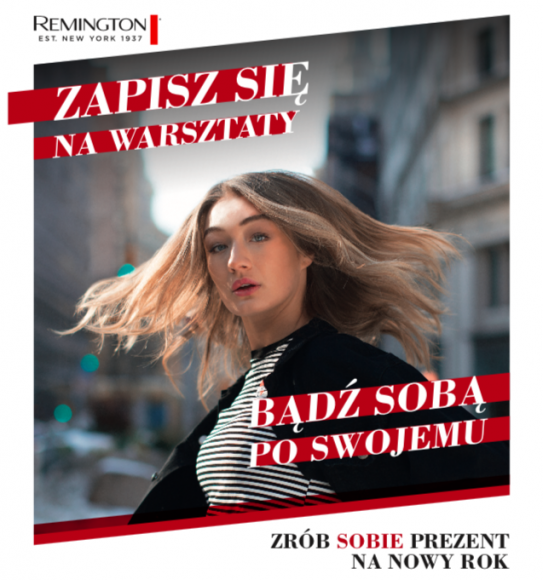 WARSZTATY "BĄDŹ SOBĄ PO SWOJEMU" W OLSZTYNIE Psychologia, LIFESTYLE - Marka Remington, wiodący producent sprzętów do stylizacji włosów, od października zeszłego roku prowadzi działania w ramach nowej strategii pod hasłem Bądź sobą po swojemu?.