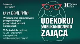 CH Turawa Park organizuje wielkanocny konkurs dla szkół i przedszkoli Dziecko, LIFESTYLE - Wielkanocne zające zbliżają się do centrum handlowego Turawa Park. W ramach konkursu Udekoruj Wielkanocnego Zająca?, zespoły dziecięce z klas początkowych szkół i przedszkoli mają za zadanie wykonać najbardziej oryginalną dekorację ogromnego modelu wielkanocnego zajączka.