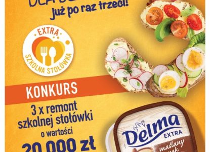 ?Extra Szkolna Stołówka? – rusza 3. edycja programu marki Delma