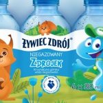 Zdrojek od Żywiec Zdrój w nowej, poręcznej butelce.