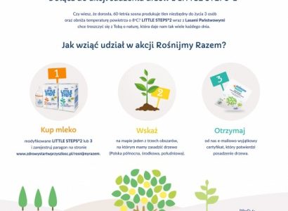 Rośnijmy razem! Dołącz do akcji sadzenia drzew z LITTLE STEPS?2