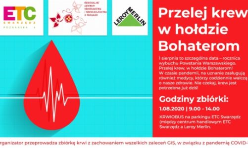 Oddaj krew ku czci Bohaterów