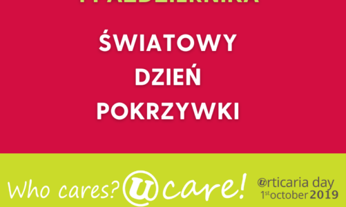 1 października Światowy Dzień Pokrzywki 2020 Kogo to obchodzi? UCARE!
