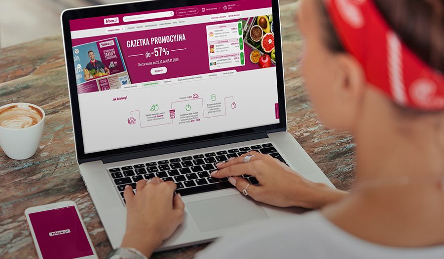 Zakupy spożywcze online w czasie pandemii dostępne dla coraz większej liczby Polaków