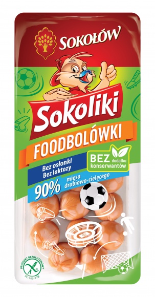 Pyszny smak i dobry skład - na okrągło! Dziecko, LIFESTYLE - Z myślą o małych fanach pysznego jedzenia, firma Sokołów poszerzyła linię Sokoliki o nowy produkt. Foodbolówki Sokoliki to mini paróweczki w kształcie kuleczki, symbolizującej piłkę. Nie tylko świetnie smakują, ale wyróżnia je też wysoka mięsność oraz dobry, krótki skład.