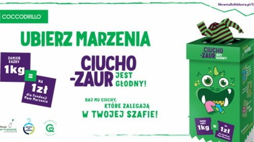 Akcja Ubierz Marzenia również w sklepach stacjonarnych Coccodrillo!