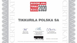 Tikkurila z tytułem ?Budowlanej Firmy Roku 2020?
