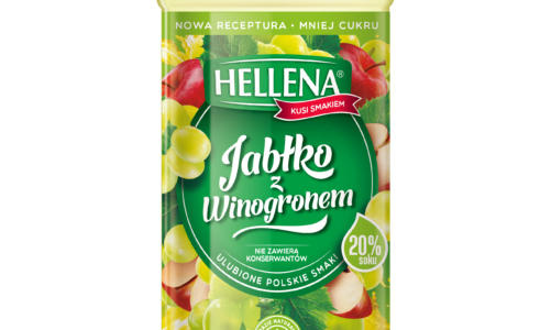 Mniej cukru, więcej soku ? kuszące smakiem nowe napoje Hellena