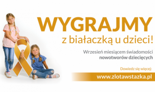 Złota Wstążka. Wygrajmy z białaczką u dzieci