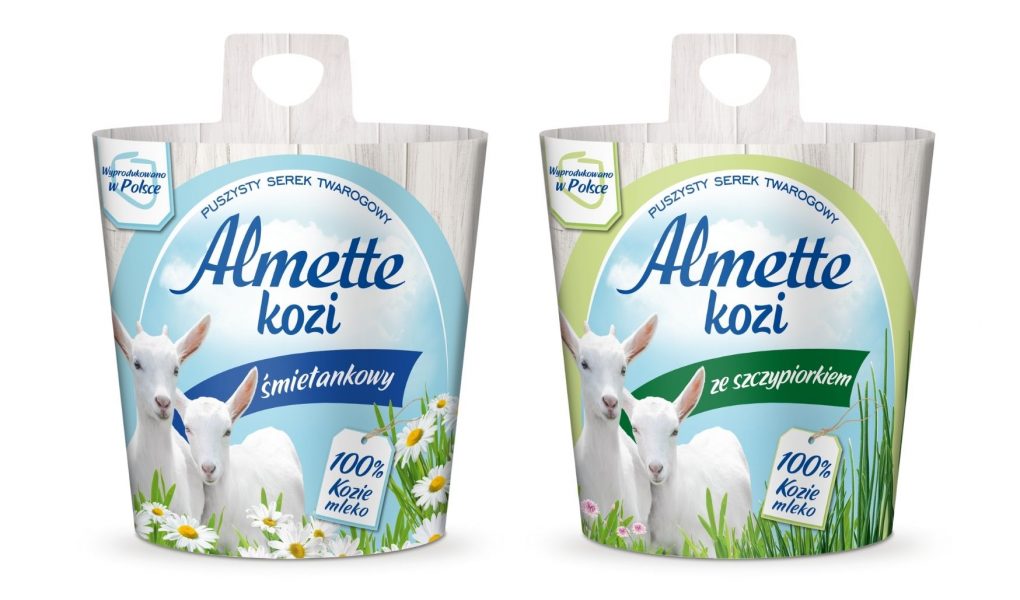Almette ? puszyste serki z koziego mleka